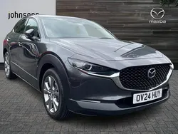 Grey Used 2024 Mazda CX-30 Exclusive-Line SUV | £20,995 (Fair price)