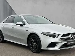 Silver Used 2020 Mercedes A250 AMG Line Premium Plus Sedan | £20,580 (Fair price)