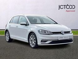 White Used 2018 VW Golf VII GT Hatchback | £12,500 (Fair price)
