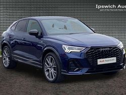 Blue Used 2025 Audi Q3 Black Edition SUV | £37,165 (Fair price)