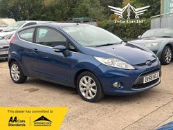 Blue Used 2009 Ford Fiesta Zetec Hatchback | £2,695 (Fair price)