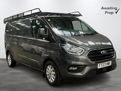 Grey Used 2023 Ford Transit Custom Limited Van | £18,450 (Fair price)