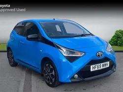 Blue Used 2019 Toyota Aygo Trend Hatchback | £7,571 (Fair price)