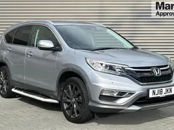 Silver Used 2018 Honda CR-V SR SUV | £15,483 (Fair price)