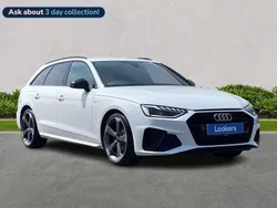 White Used 2020 Audi A4 Black Edition Estate | £20,999 (Fair price)