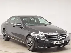 Black Used 2019 Mercedes C220 SE Sedan | £16,998 (Good price)