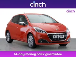 Orange Used 2018 Peugeot 208 Allure Hatchback | £7,299 (Fair price)