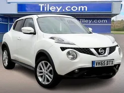 White Used 2015 Nissan Juke Acenta Premium SUV | £6,490 (Fair price)