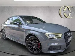 Grey Used 2018 Audi A3 Black Edition Sedan | £15,995 (Fair price)