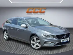 Grey Used 2017 Volvo V60 R-Design Estate | £13,250 (Fair price)
