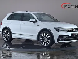 White Used 2017 VW Tiguan R-line SUV | £17,735 (Expensive)