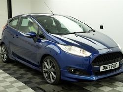 Blue Used 2017 Ford Fiesta ST-Line Hatchback | £5,990 (Fair price)