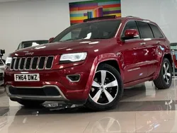 Red Used 2015 Jeep Grand Cherokee Overland SUV | £16,995 (Fair price)