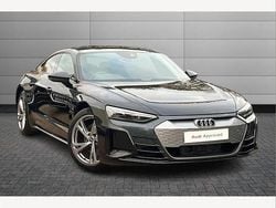 Black Used 2022 Audi e-tron GT quattro Comfort Sedan | £43,470 (Fair price)