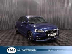 Blue Used 2017 Audi A1 S-Line Hatchback | £8,495 (Fair price)