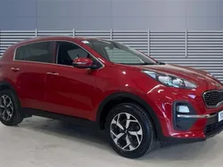 Red Used 2021 Kia Sportage 2 SUV | £13,700 (Fair price)