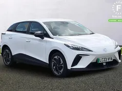 White Used 2023 MG MG4 EV SE Hatchback | £12,599 (Fair price)