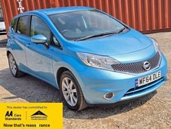 Blue Used 2014 Nissan Note S MPV | £8,988 (Fair price)