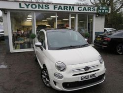 White Used 2021 Fiat 500 Rock Hatchback | £8,995 (Fair price)