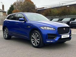 Blue Used 2020 Jaguar F-Pace R-Sport SUV | £20,750 (Fair price)