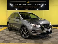 Black Used 2018 Nissan Qashqai Tekna SUV | £11,995 (Fair price)