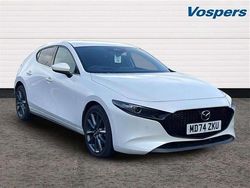 White Used 2025 Mazda 3 Exclusive-Line Hatchback | £19,900