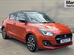 Orange Used 2021 Suzuki Swift SZ5 Hatchback | £13,446 (Fair price)