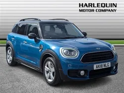 Blue Used 2018 Mini Cooper D Countryman SUV | £14,699 (Fair price)