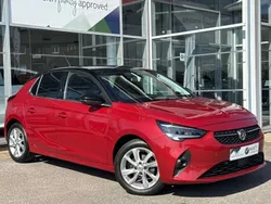 Crimson red Used 2021 Vauxhall Corsa Elite Hatchback | £9,474 (Fair price)