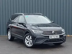 Black Used 2024 VW Tiguan Allspace Life SUV | £28,998 (Fair price)