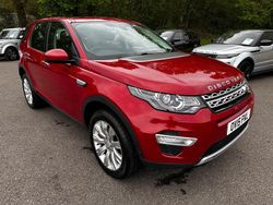 Red Used 2015 Land Rover Discovery Sport HSE Luxury SUV | £12,995 (Fair price)