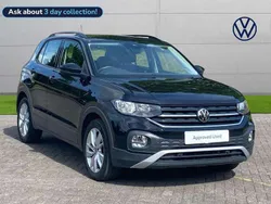 Black Used 2022 VW T-Cross SE SUV | £18,412 (Fair price)