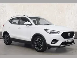 White Used 2022 MG ZS Exclusive Sedan | £12,474 (Fair price)