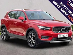 Red Used 2021 Volvo XC40 Inscription SUV | £22,290 (Fair price)