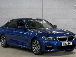 Blue Used 2021 BMW 330e M Sport | £21,600 (Fair price)