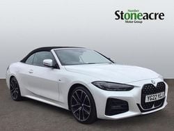White Used 2022 BMW 420 M Sport Cabriolet | £28,500 (Fair price)