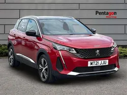 Red Used 2021 Peugeot 3008 GTi SUV | £15,750 (Fair price)