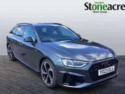 Grey Used 2023 Audi A4 Black Edition Estate | £25,895 (Fair price)