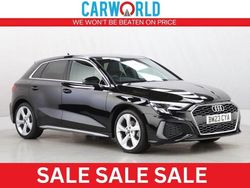 Black Used 2023 Audi A3 Sportback S-Line Hatchback | £18,990 (Good price)