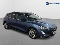 Blue Used 2021 Ford Focus Titanium X Hatchback | £14,699 (Fair price)