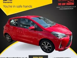 Red Used 2021 Toyota Yaris Hybrid Hatchback | £10,988 (Good price)