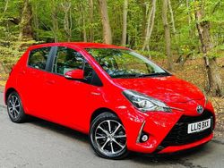 Red Used 2019 Toyota Yaris Hybrid Hatchback | £12,649 (Super price)