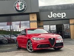 Red Used 2025 Alfa Romeo Giulia Veloce Sedan | £33,990 (Super price)