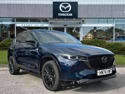 Deep crystal blue Used 2023 Mazda CX-5 Homura-Line SUV | £29,400 (Expensive)