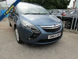Blue Used 2014 Vauxhall Zafira MPV | £4,500 (Good price)