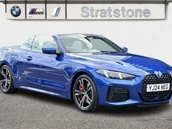 Blue Used 2024 BMW 420 M Sport Cabriolet | £47,650