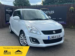 White Used 2014 Suzuki Swift SZ4 Hatchback | £7,799 (Fair price)