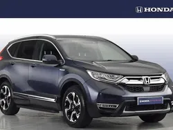 Metallic cosmic blue Used 2020 Honda CR-V Hybrid SUV | £23,950 (Fair price)
