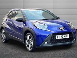 Juniper blue with black Used 2023 Toyota Aygo X SUV | £13,799