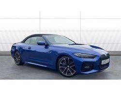 Blue Used 2022 BMW 420 M Sport Cabriolet | £31,255 (Good price)